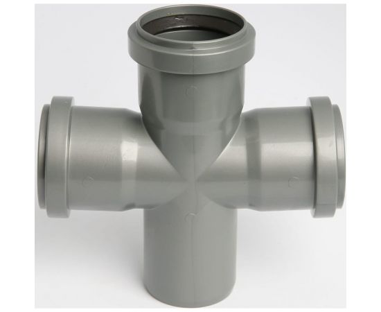 Крестовина Flextron D 50x50x50 мм 87,5 градусов, для внутренней канализации 143624 – изображение 5