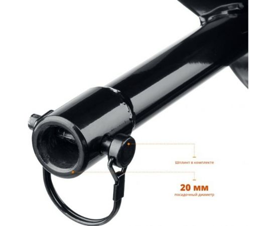 Шнек для мотобуров, грунт, d=150 мм, однозаходный Зубр 7051-15 – изображение 3