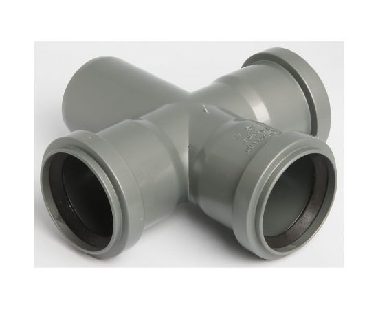 Крестовина Flextron D 50x50x50 мм 87,5 градусов, для внутренней канализации 143624 – изображение 3