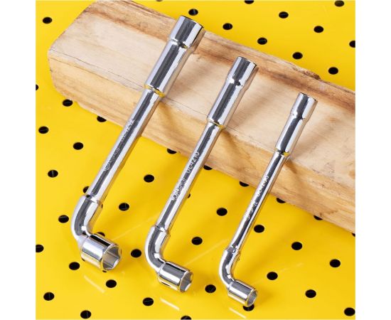 L-образный торцевой ключ DELI dl4214 14 мм, материал Cr-V 104484 – изображение 6