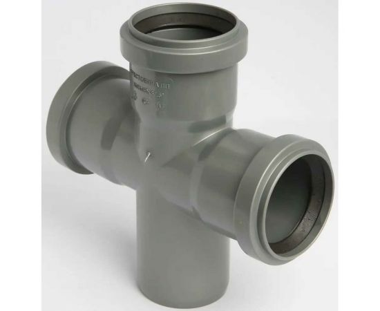 Крестовина Flextron D 50x50x50 мм 87,5 градусов, для внутренней канализации 143624 – изображение 6