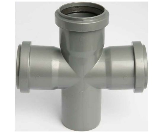 Крестовина Flextron D 50x50x50 мм 87,5 градусов, для внутренней канализации 143624 – изображение 21