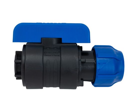 Шаровой кран VALFEX ПНД компрессионный цанга - внутренняя резьба, разборный 32x1/2"" 1210012532012 