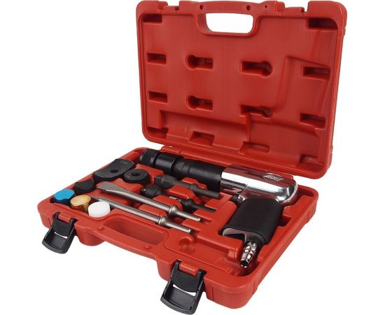 Пневмомолоток JTC с набором зубил, 12 предметов 7748 