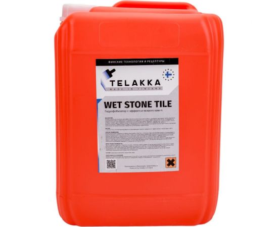 Пропитка с эффектом мокрого камня Telakka GIDROFOB WET STONE TILE 10 л 4631160697869 