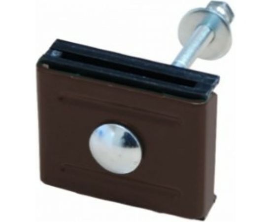 Крепление Grand Line скоба и болт М6x85 мм, коричневый RAL 8017 190941 