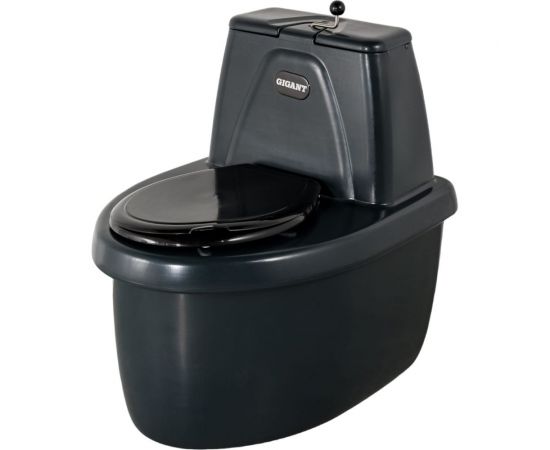 Торфяной туалет Gigant Комфорт графит GNT-9 – изображение 12