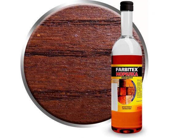 Морилка неводная Farbitex 0,5 л, 0,42 кг, Орегон 4100017688 – изображение 2