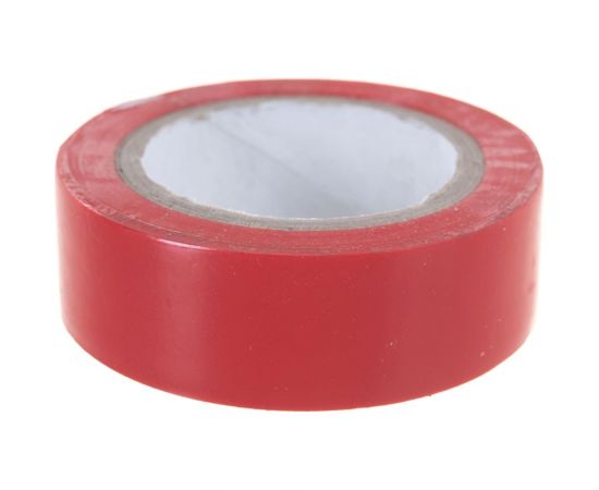 Изоляционная лента STEKKER 0,13x19 мм, 10 м, красная, INTP01319-10 32833 – изображение 4