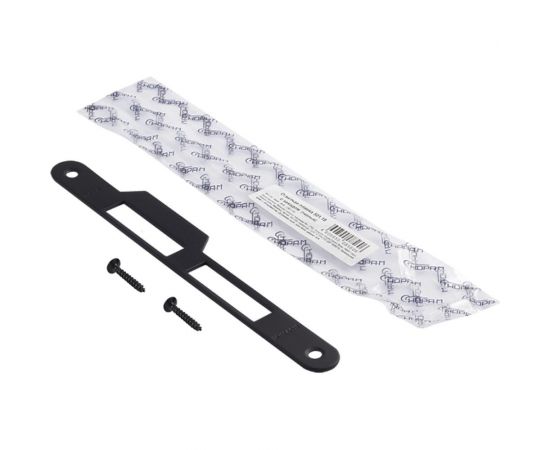 Ответная планка НОРА-М 501.18 черный, 196 мм, с заходом 18588 – изображение 2