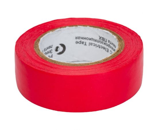 Изолента REDMARK 19 мм х 10 м, цв. красный RM19R10 – изображение 2