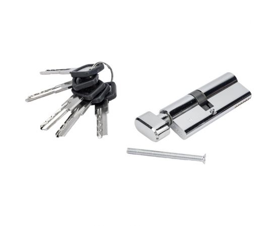 Цилиндровый механизм НОРА-М ЛПУВ.УК-80 45-35 хром Х 15080 – изображение 6