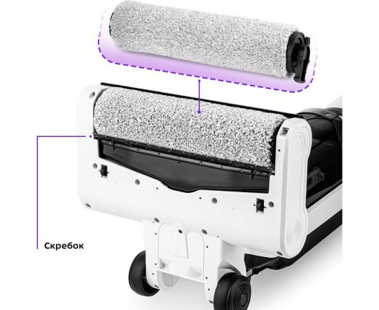 Вертикальный беспроводной моющий пылесос KITFORT КТ-5155 – изображение 10