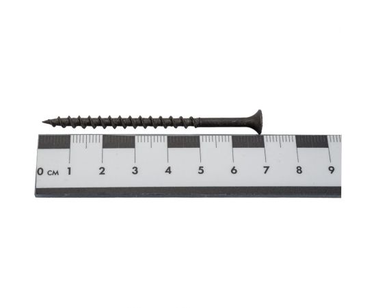 Саморез для крепления ГКЛ к дереву BEFAST оксид 4,2x70, 1 кг C10701S – изображение 2