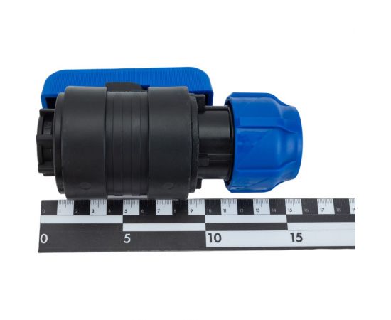 Шаровой кран VALFEX ПНД компрессионный цанга - внутренняя резьба, разборный 32x1/2"" 1210012532012 – изображение 4