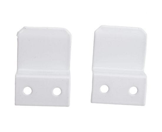 Комплект креплений москитной сетки Невский Крепеж металл, 2 верх + 2 низ, белый, пакет нк 826239 – изображение 4