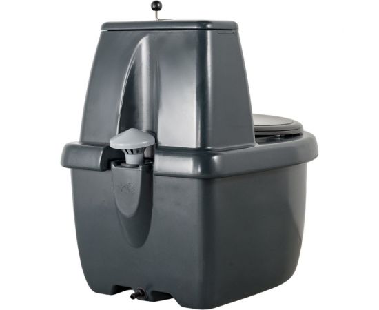 Торфяной туалет Gigant Комфорт графит GNT-9 – изображение 16