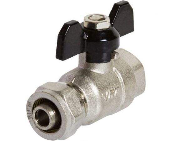 Кран шаровой для металлополимерной трубы VRT 1/2х16, внутренняя/цанга 529652 