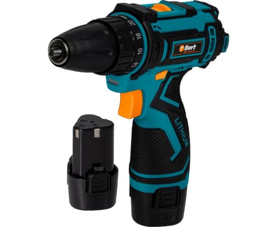 Аккумуляторная дрель-шуруповерт BORT BAB-12x2Li-FD 93413151 