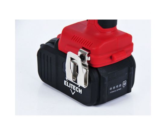 Аккумуляторная ударная дрель-шуруповерт Elitech 2х4.0Ач ДА 18УБЛ2 191609 – изображение 17