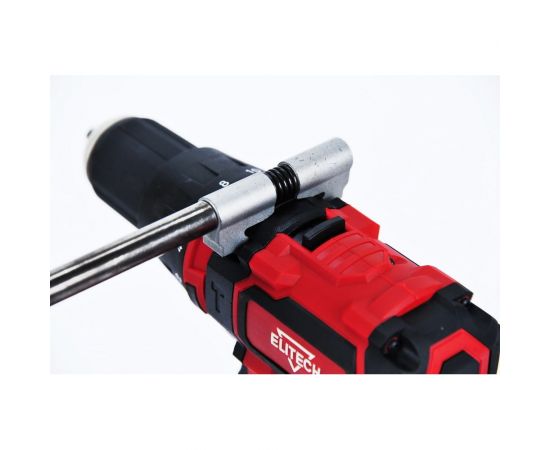 Аккумуляторная ударная дрель-шуруповерт Elitech 2х4.0Ач ДА 18УБЛ2 191609 – изображение 13