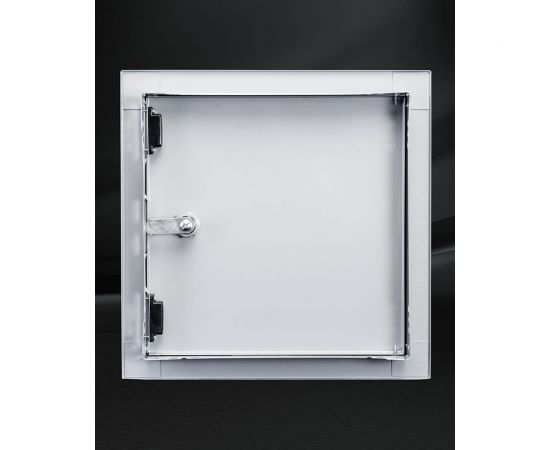 Ревизионная металлическая люк-дверца ВИЕНТО с замком 250x250 ДР2525МЗ – изображение 3