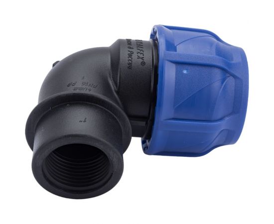 Компрессионный отвод VALFEX ПНД, с внутренней резьбой, 40x1"" 1210012340100 – изображение 4