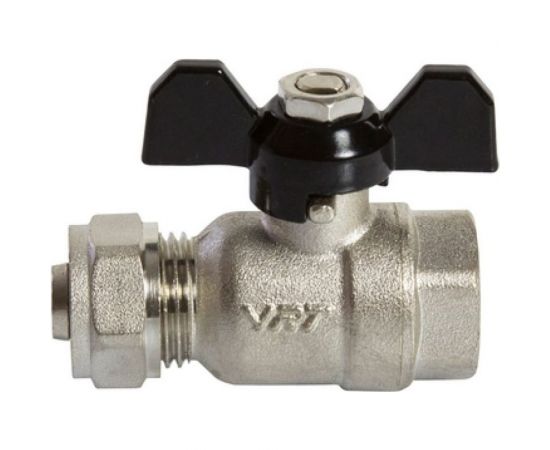 Кран шаровой для металлополимерной трубы VRT 1/2х16, внутренняя/цанга 529652 – изображение 7