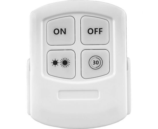Светодиодный светильник-кнопка FERON 3шт в блистере+пульт 1LED 3W 3*AAA белый, FN1207 23378 – изображение 3