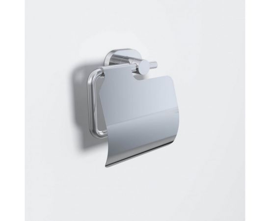 Держатель для туалетной бумаги с крышкой, хром AM.PM A74341400 – изображение 4