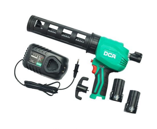 Аккумуляторный пистолет для герметика DCA 12 В ADPJ12 – изображение 7