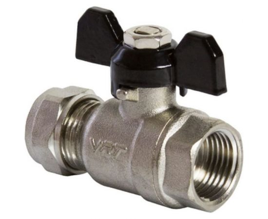 Кран шаровой для металлополимерной трубы VRT 1/2х16, внутренняя/цанга 529652 – изображение 8