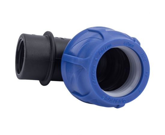 Компрессионный отвод VALFEX ПНД, с внутренней резьбой, 40x1"" 1210012340100 – изображение 2