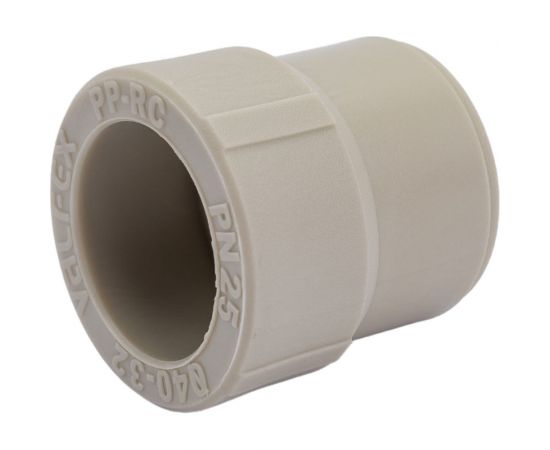 Муфта переходная VALFEX PP-R серая, 40х32 мм, вн/нр пайка 10004032Г 127-0393 – изображение 3