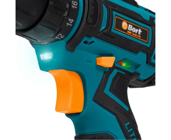 Аккумуляторная дрель-шуруповерт BORT BAB-12x2Li-FD 93413151 – изображение 7