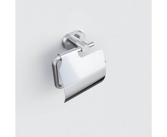 Держатель для туалетной бумаги с крышкой, хром AM.PM A74341400 – изображение 6