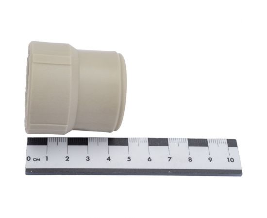 Муфта переходная VALFEX PP-R серая, 40х32 мм, вн/нр пайка 10004032Г 127-0393 – изображение 2