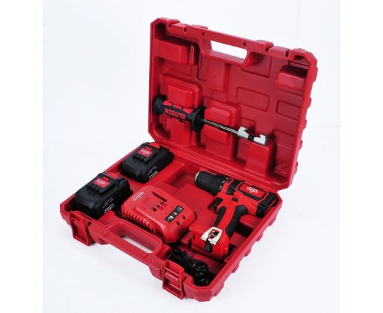 Аккумуляторная ударная дрель-шуруповерт Elitech 2х4.0Ач ДА 18УБЛ2 191609 – изображение 5