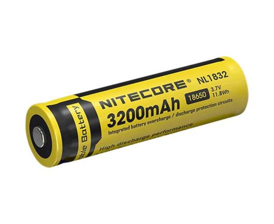 Аккумулятор Nitecore NL1832 18650 3.7v 3200mA 10386 