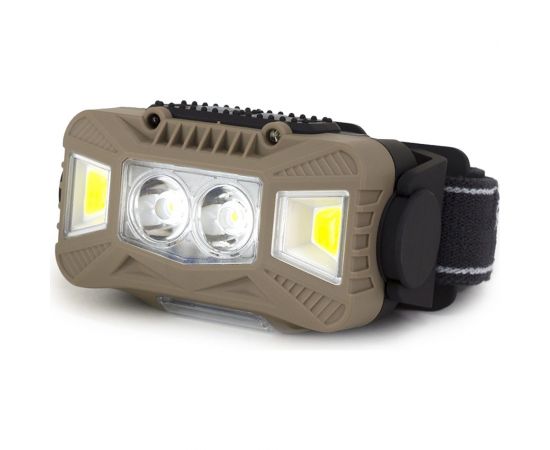 Налобный фонарь ЯРКИЙ ЛУЧ lh-240 ""механик pro"" ближний+дальний свет max420Лм +red, аккумулятор 1800mah, встроенное зу 4606400106678 