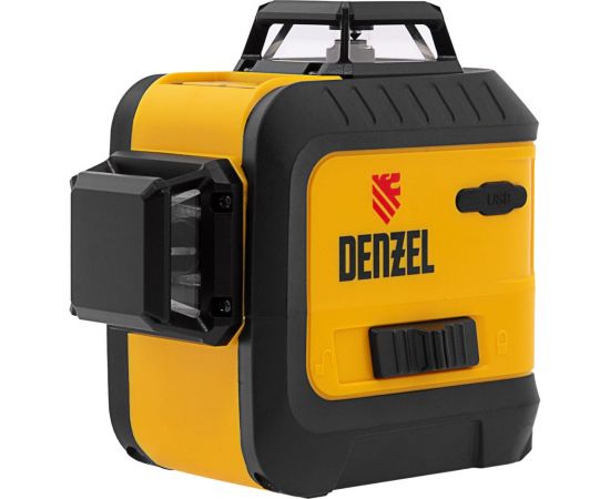 Мультипризменный лазерный уровень Denzel LXI 360-3 Green, 30 м, 520 нм 35079 
