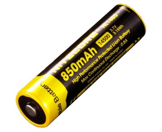 Аккумулятор Nitecore NL1485 14500 Li-ion 3.7v 850mA 9972 