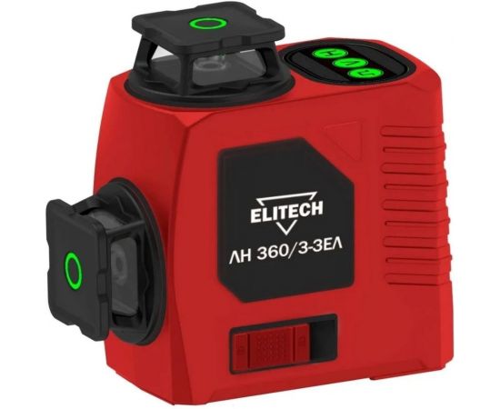 Лазерный нивелир ELITECH ЛН 360/3-ЗЕЛ E0306.017.00 201493 