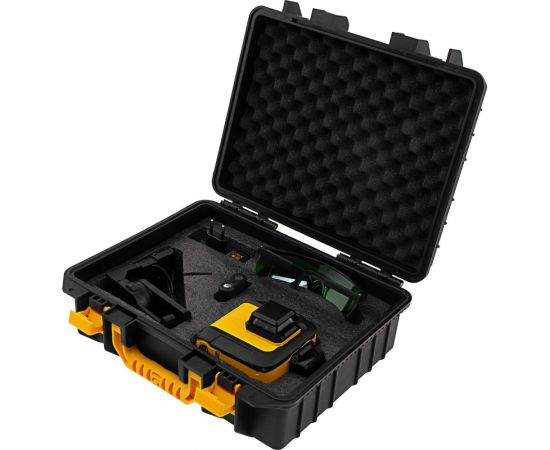 Мультипризменный лазерный уровень Denzel LXI 360-3 Green, 30 м, 520 нм 35079 – изображение 11