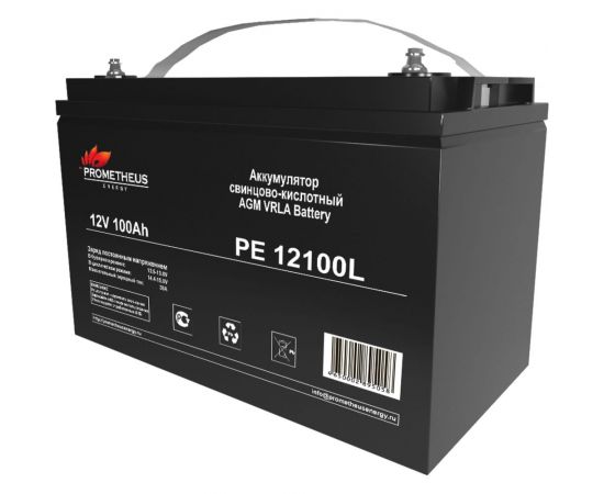 Аккумулятор PE12100L 100Ач, 12В Prometheus energy НФ-00002946 – изображение 3