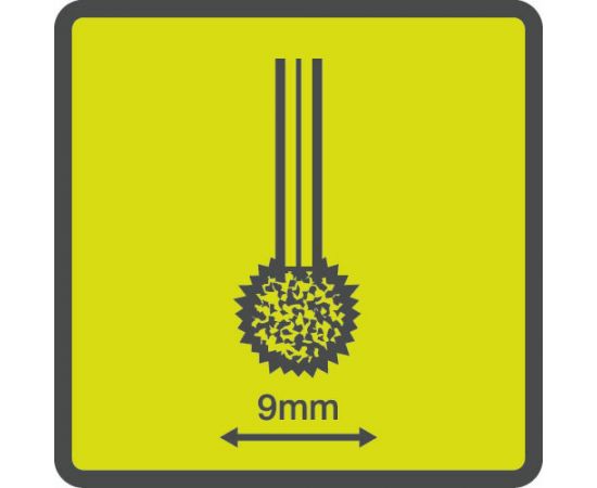 Насадка для прямошлифмашины RAR704 9х3.2 мм Ryobi 5132005866 – изображение 2