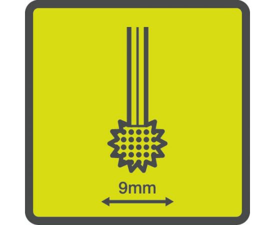 Насадка для прямошлифмашины RAR703 9х3.2 мм Ryobi 5132005865 – изображение 2