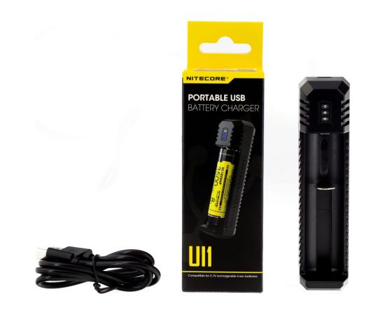 Зарядное устройство Nitecore UI1 18650/21700 на 1АКБ Intellicharge V2 Совместим с Li-ion и IMR аккумуляторами с автоматическим определением 18476 – изображение 12