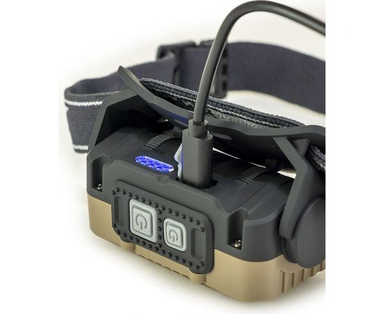 Налобный фонарь ЯРКИЙ ЛУЧ lh-240 ""механик pro"" ближний+дальний свет max420Лм +red, аккумулятор 1800mah, встроенное зу 4606400106678 – изображение 4