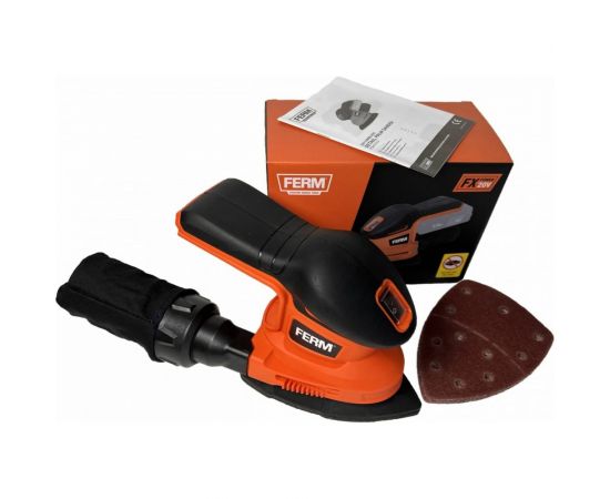 Аккумуляторная шлифовальная машина FERM FX Power PSM1033 – изображение 6